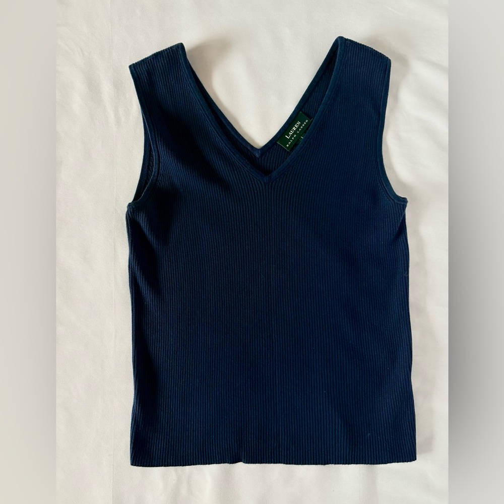 Vintage Ralph Lauren Knitted Sweater Tank